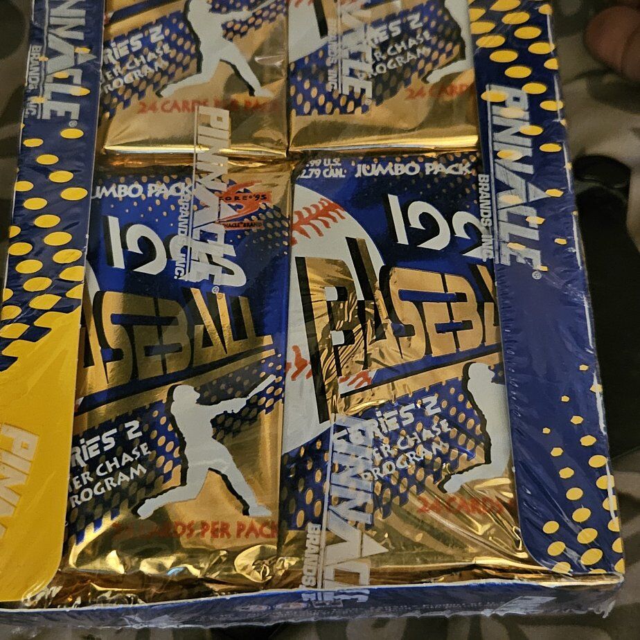 1995 unopend baseball cards