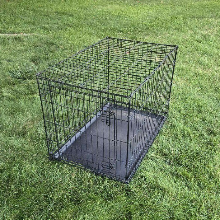 36" Large You & Me Dog Kennel Metal Cage Pet Crate Folds