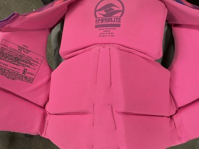 Girls youth life vest