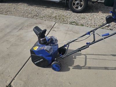 Snow Joe 24V Cordless Snow Blower w/ 2 Batteries +