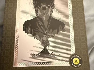 The Lord of the Rings x Agoro Collectible Trading Card Box Ultra Rare silver or gold unopened