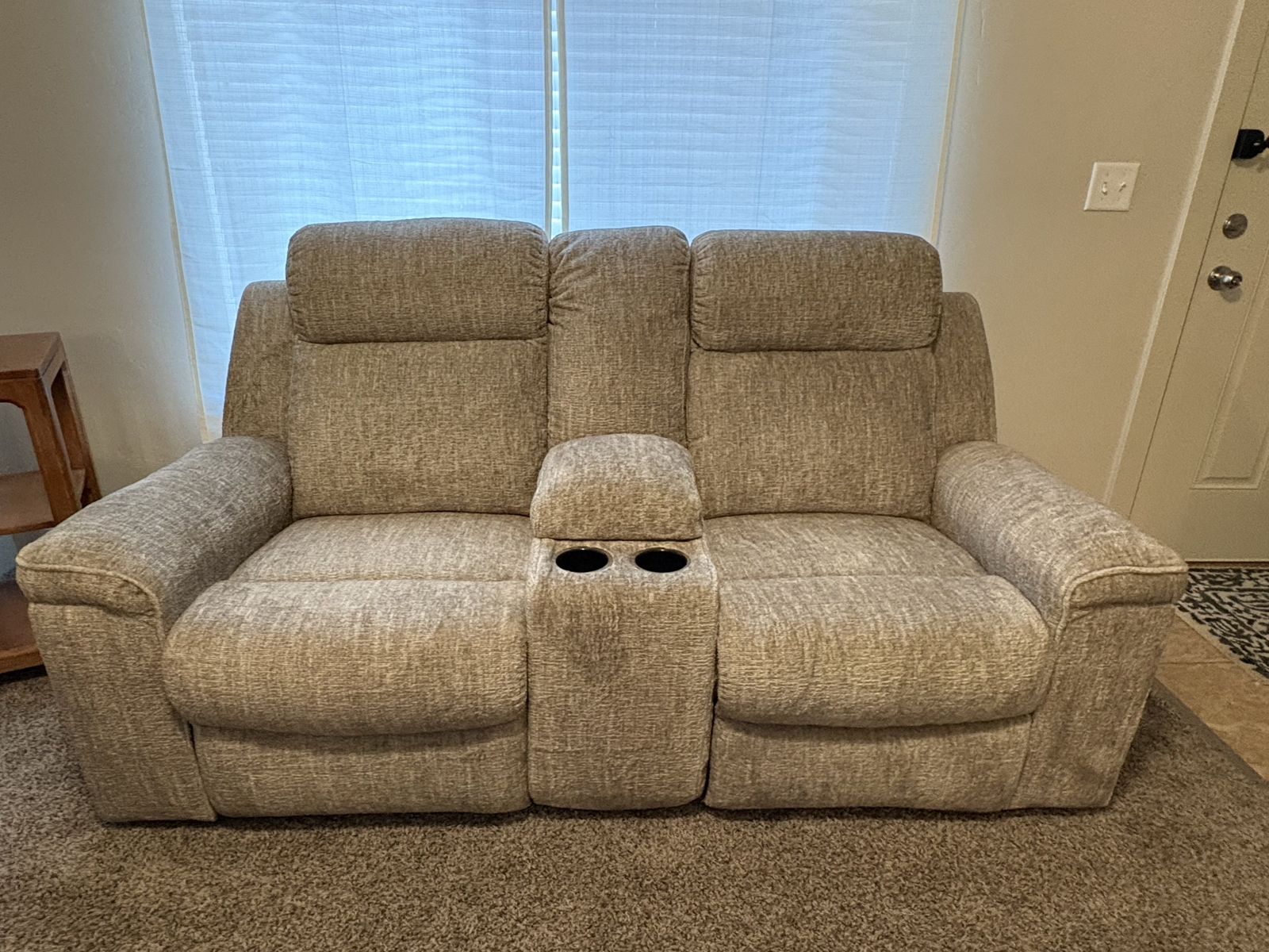 Ashley Reclining Sofa & Loveseat Pair– Like New. OBO