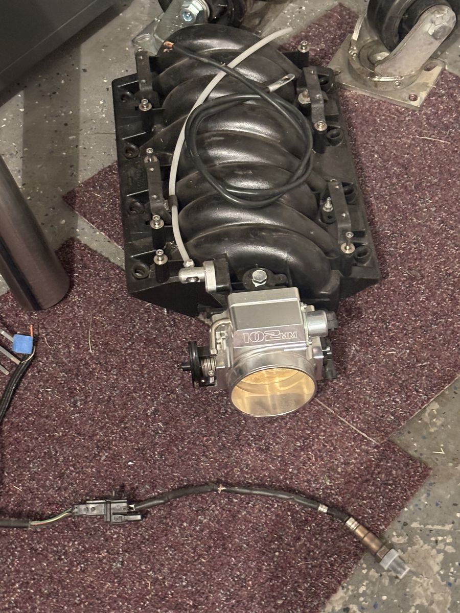 Ls1 intake 90mm throttle body