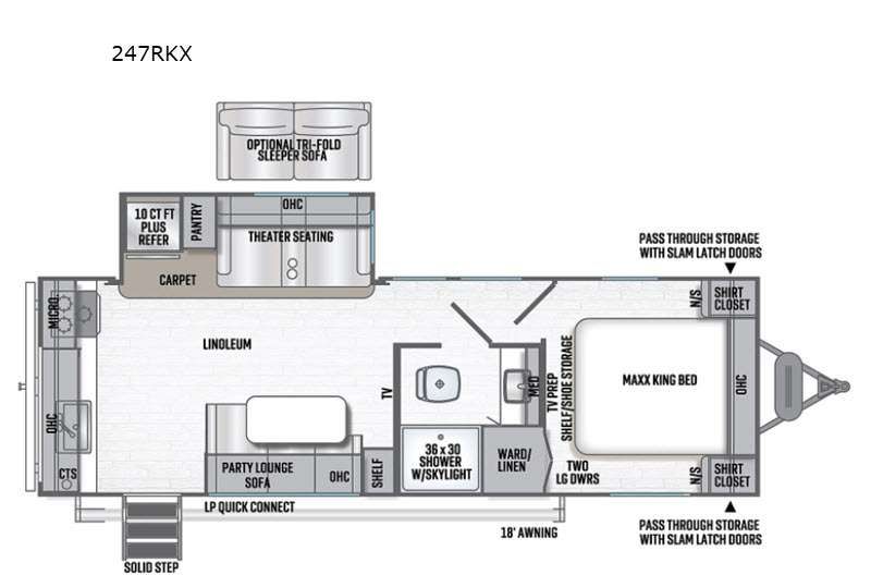 2021 Forest River RV Wildcat Maxx 247RKX