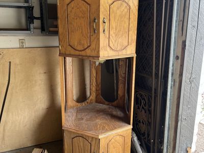 Vintage oak cabinet