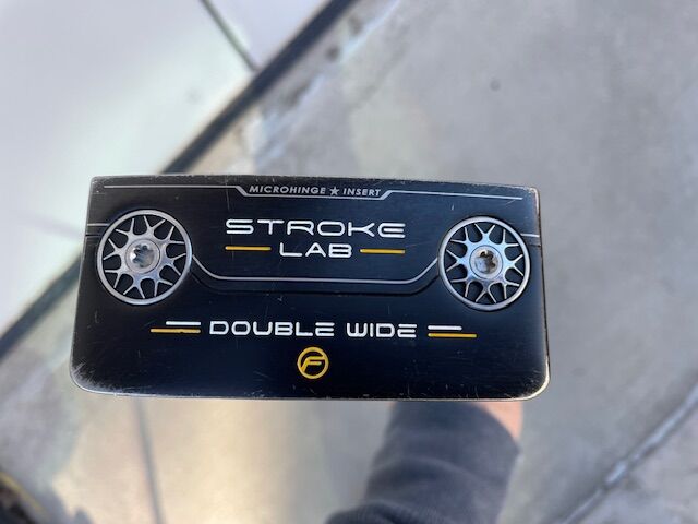 Odyssey Stroke Lab Double Wide 35 in Putter Right-Handed & New Headcover