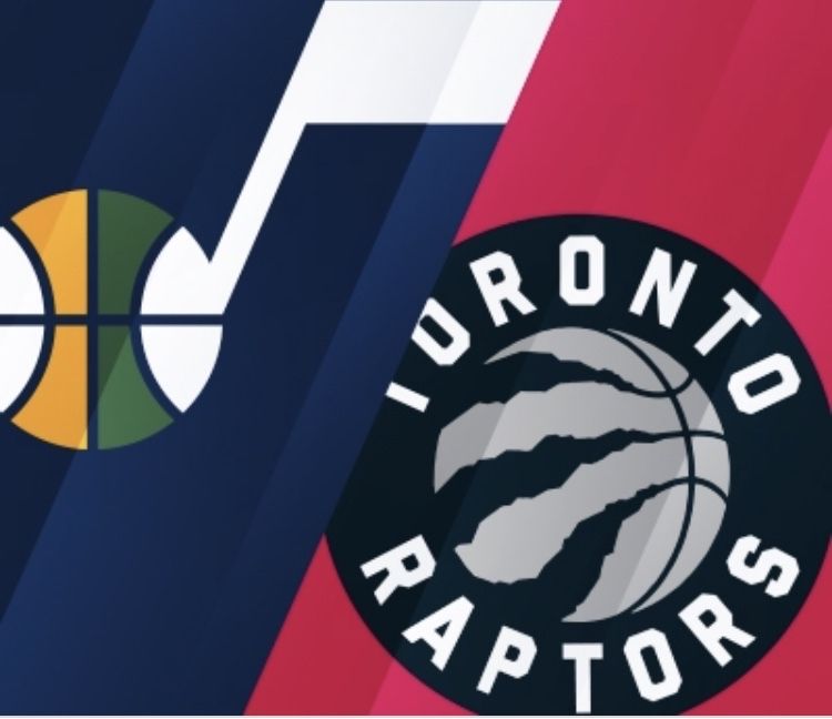 Jazz vs Raptors: Sec. 1 Row 8 Lower Bowl Tickets