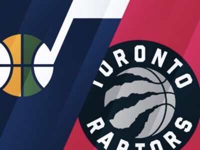 Jazz vs Raptors: Sec. 1 Row 8 Lower Bowl Tickets