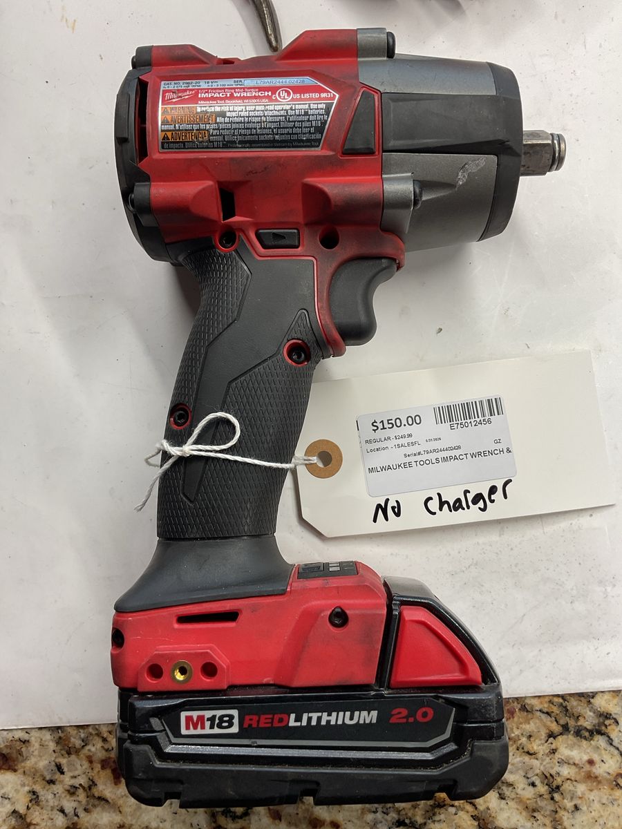 Milwaukee 2962-20 1/2” Impact Wrench e75012456