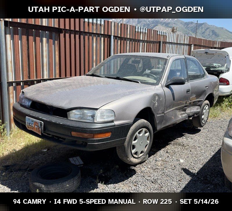 1994 Toyota Camry Parts - UTPAP Ogden
