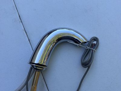 Chrome Kitchen Faucet Spout with Wiring - Used