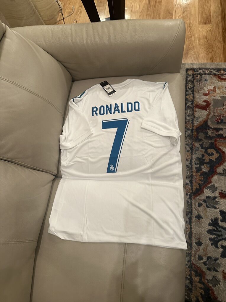 Real Madrid Ronaldo #7 Home Soccer Jersey L ,XL&2X