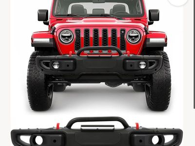 New Aftermarket Front Bumper for Jeep Wrangler and Gladiator