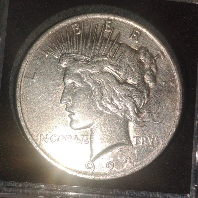 1923 Morgan Peace Dollar (Error)