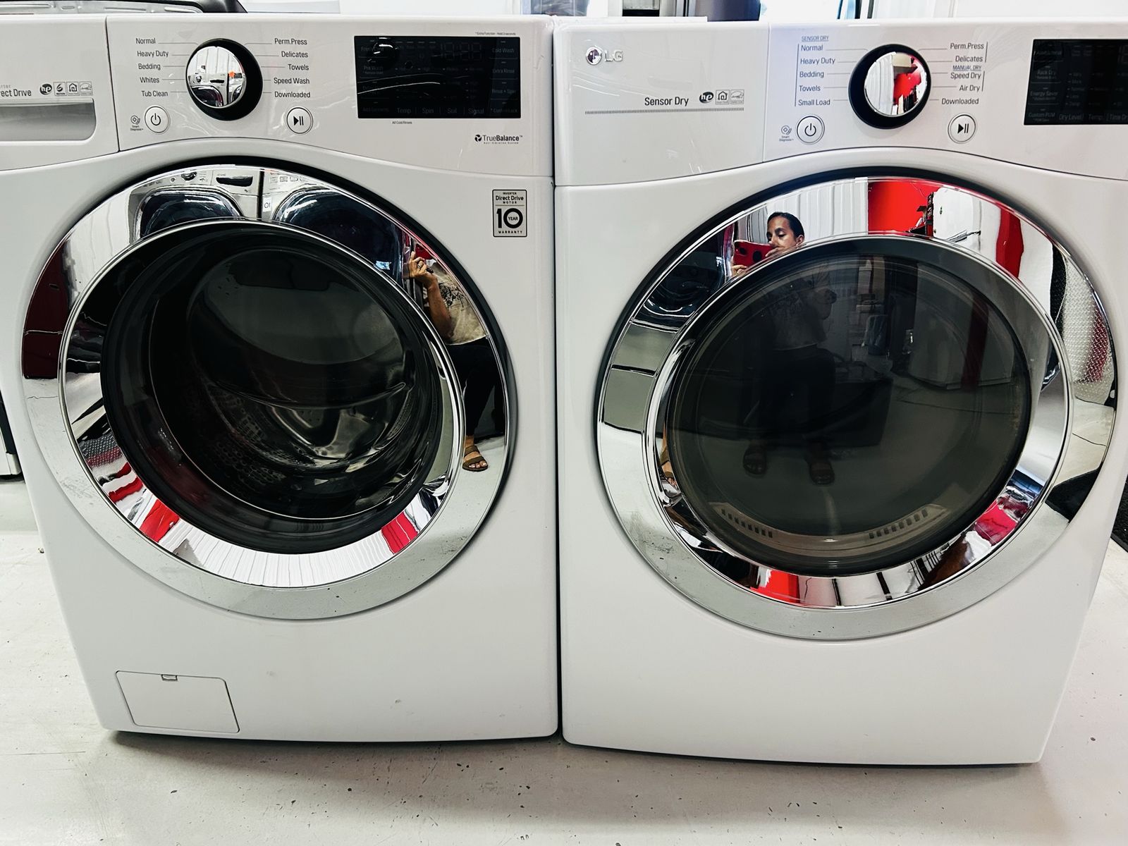 Lg Electric Front Load Set/Stackable
