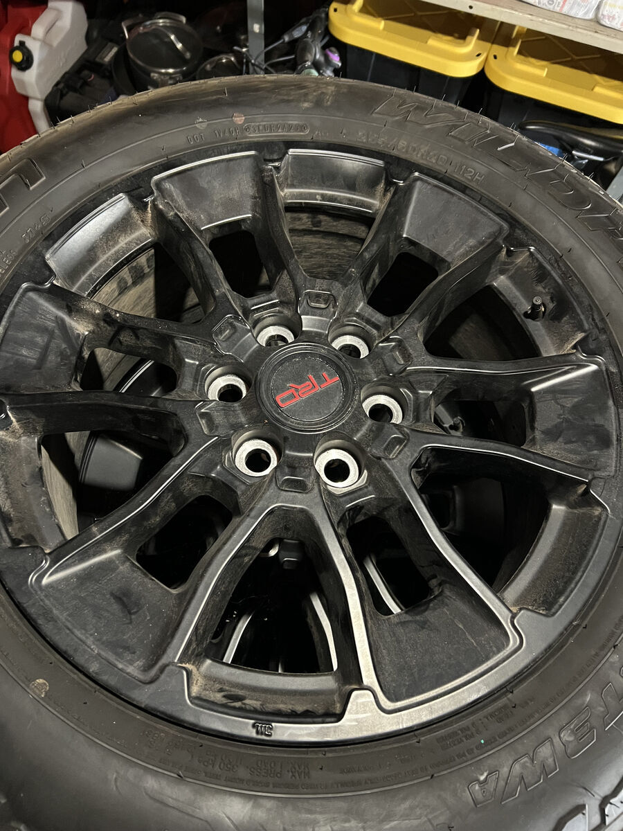 Toyota Tundra TRD Wheels and Tires w/ Spare 265/60r20