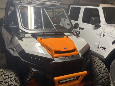 2018 RZR XP® 4 TURBO GHOST GRAY 4 door - Lightly Used one owner.