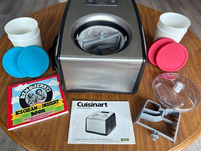 Cuisinart ICE-100 Compressor Ice Cream & Gelato Maker + Box