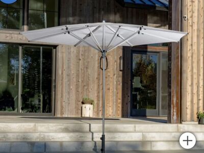 SunVilla 11' Modern Flat Commercial Patio Umbrella