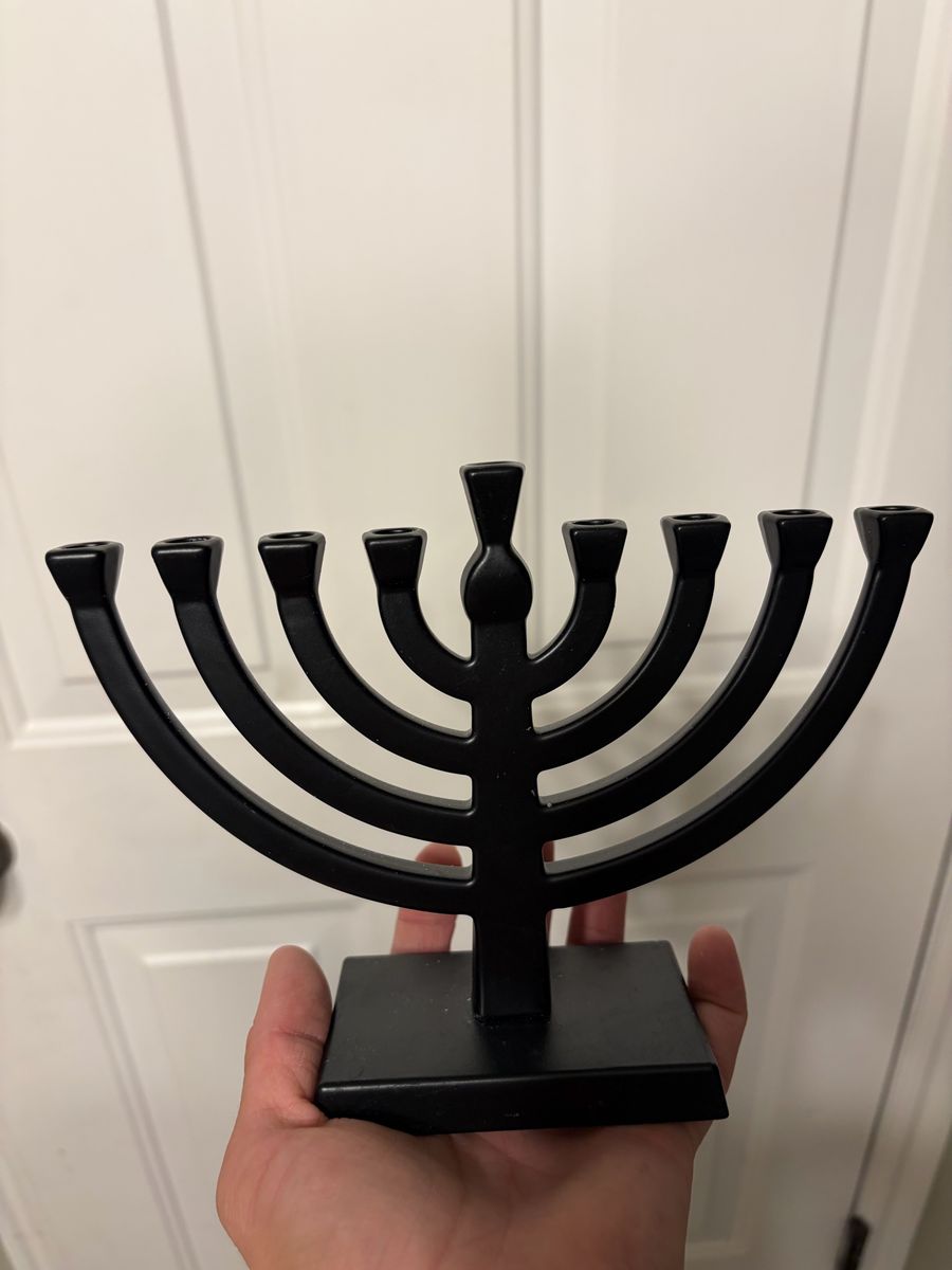  Hanukkah Menorah & candles