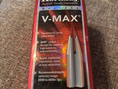 Hornady Vmax 30 Cal 110 Grain #23010 .308