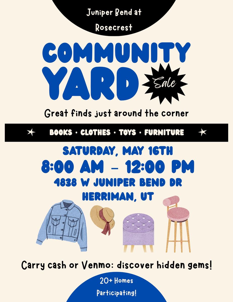 Juniper Bend at Rosecrest Annual Yard Sale (Herriman)