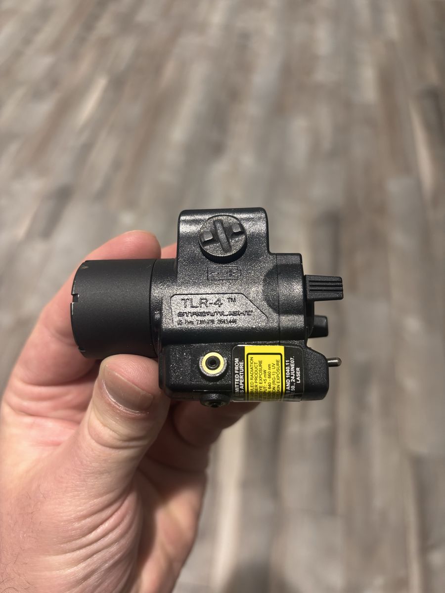 Stream light TLR-4 laser light combo