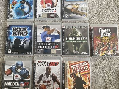 Lightly Used PS3 Video Games Playstation 3