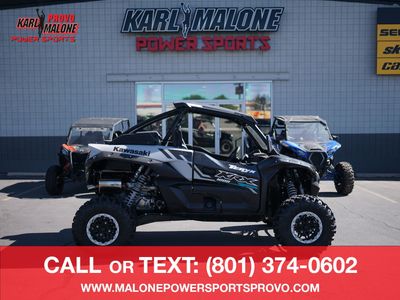 2024 KAWASAKI TERYX KRX1000 Metallic Light Gray/Su