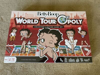 NEW Betty Boop World Tour-opoly Game