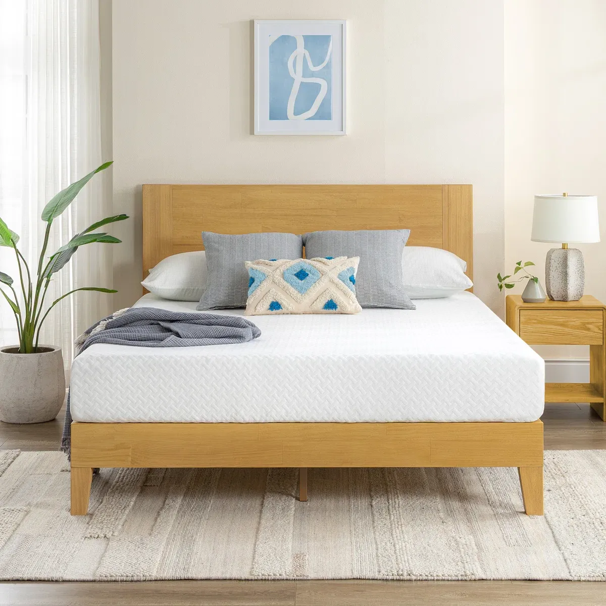 Wayfair Sleep 8 Medium Cooling Gel Memory Foam Mattress — Like New