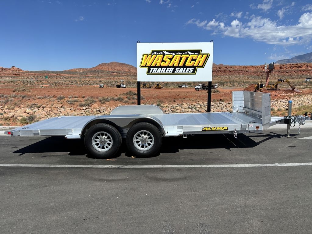 2026 Aluma 7X16 H-TILT 7K with Rock Guard