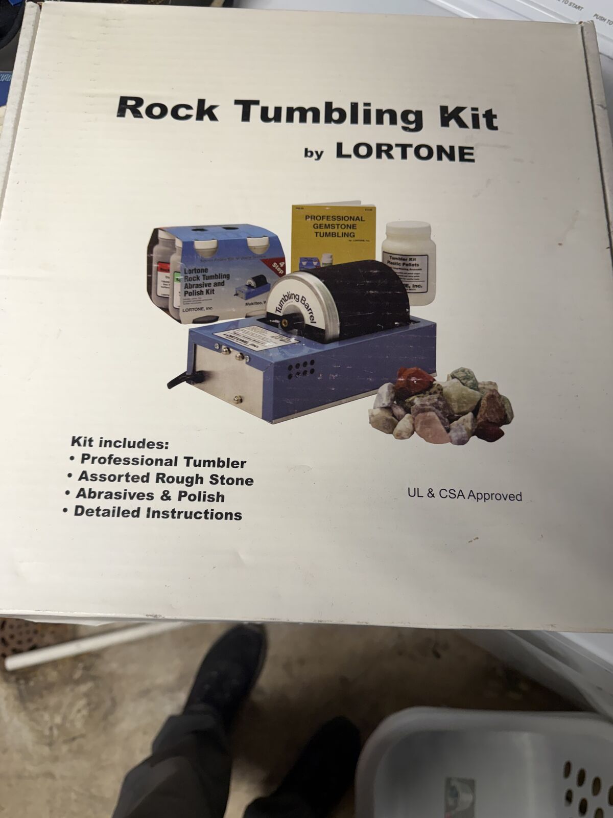 Rock Tumbler -Lortone 3A