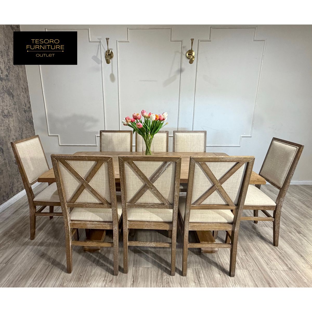 NEW CROSLEY DINING SET WE OFFER DELIVERY