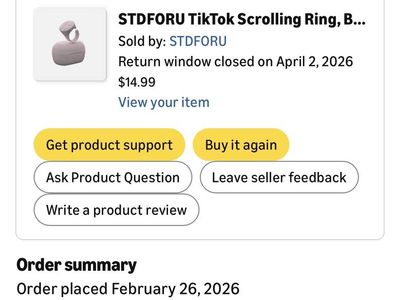 TikTok Scrolling Ring