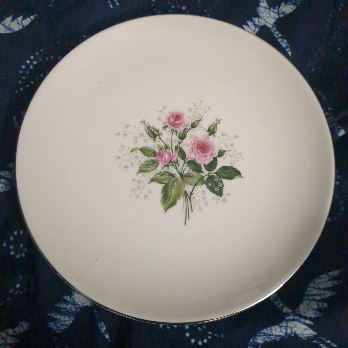 Royal Rose salad plates