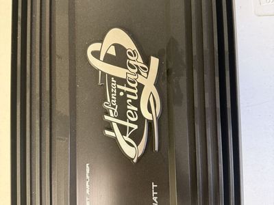 Lanzar Heritage 2 Channel Car Audio Amp