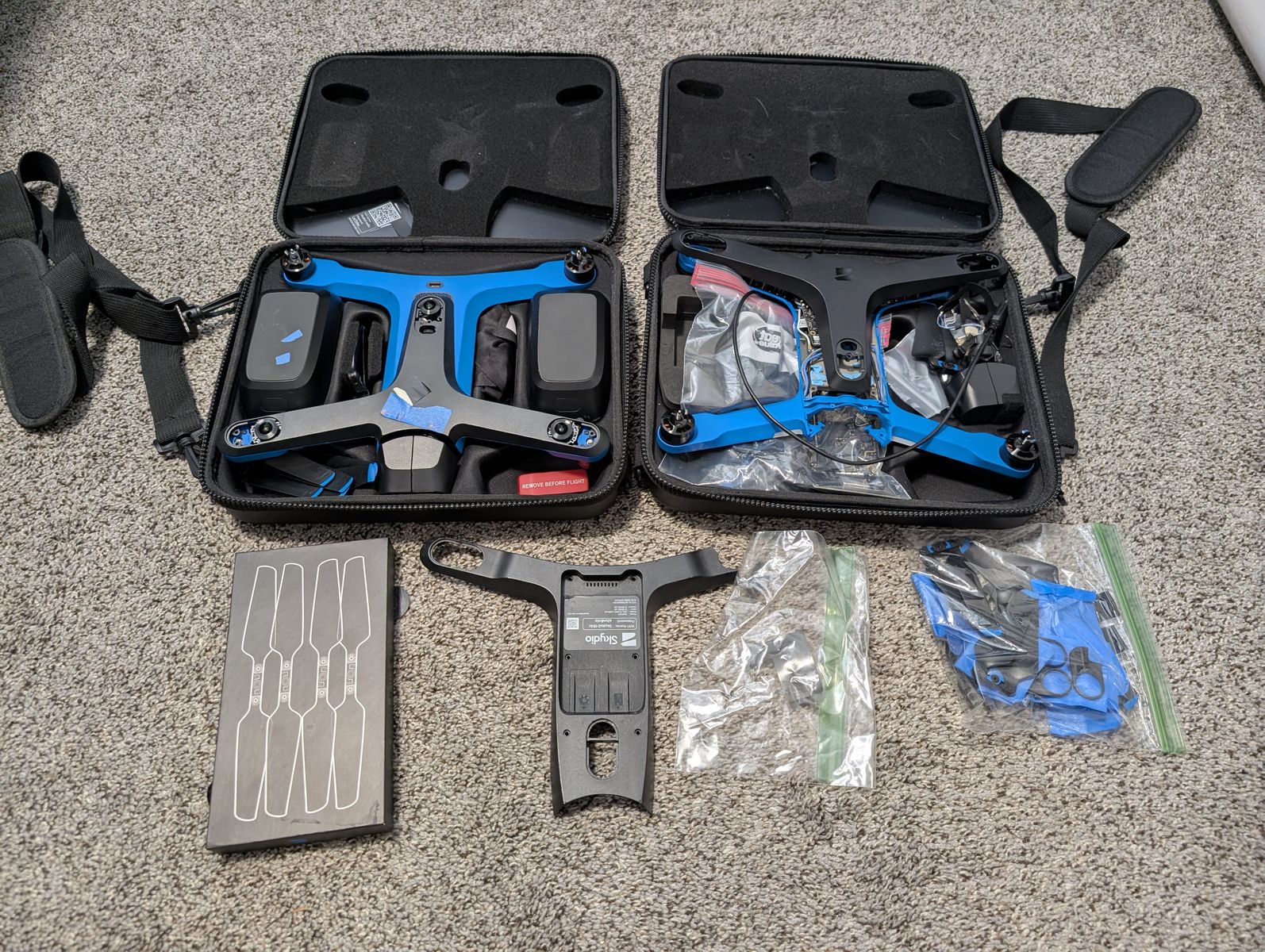 Skydio 2 Parts (2 Drones)