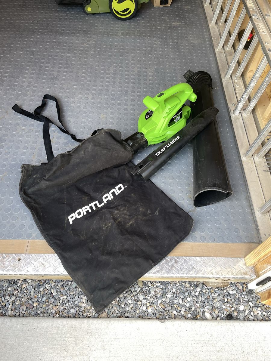 Portland corded leaf vacuum/mulcher/blower
