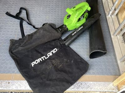 Portland corded leaf vacuum/mulcher/blower