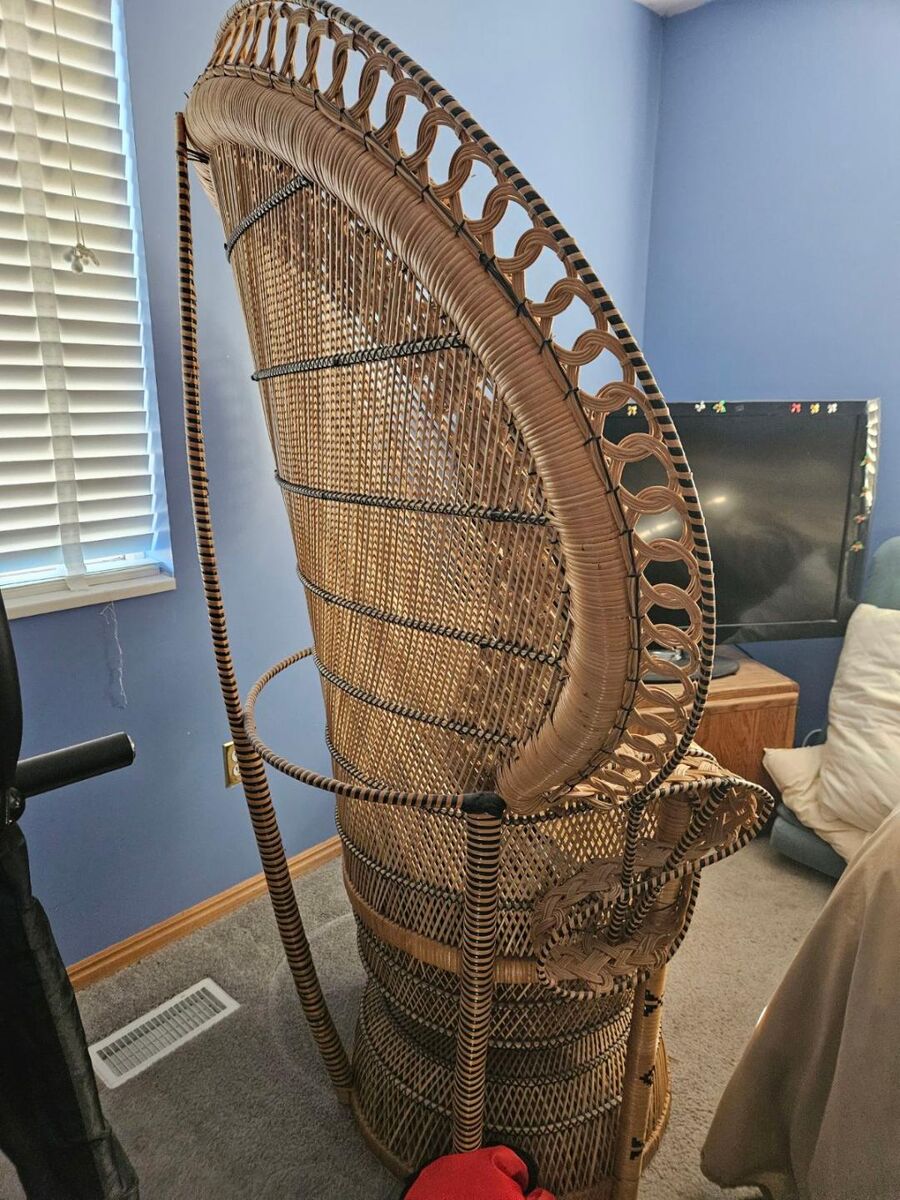 6' rattan wicker chair