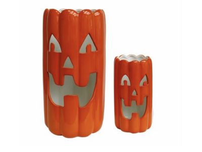 2-Piece Ceramic Luminary Set (New in Box)