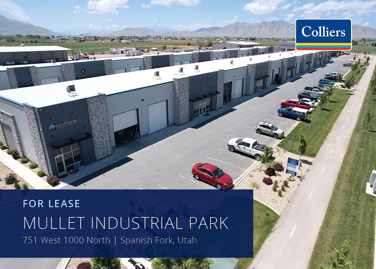 Mullet Industrial Park Units For Lease in Spanish Fork