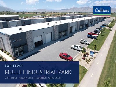 Mullet Industrial Park Units For Lease in Spanish Fork