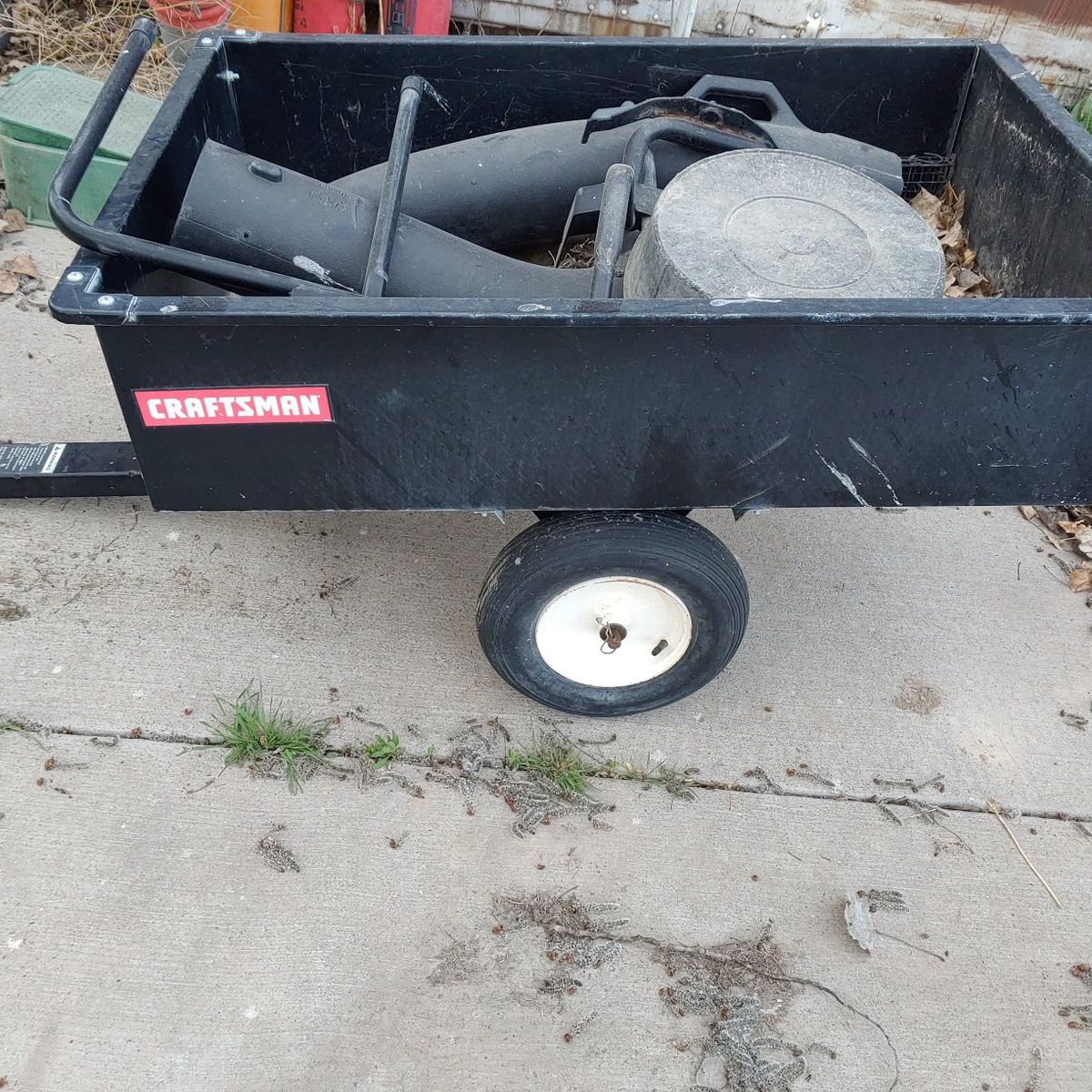 lawn tractor trailer