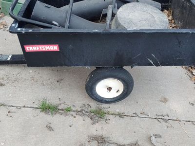 lawn tractor trailer