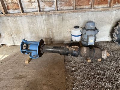 40 HP pump w/ variable frequency drive