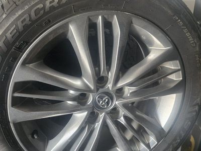 Mastercraft GT 215/55R17 Tires with Toyota camry OEM Rims - Used Set of 4