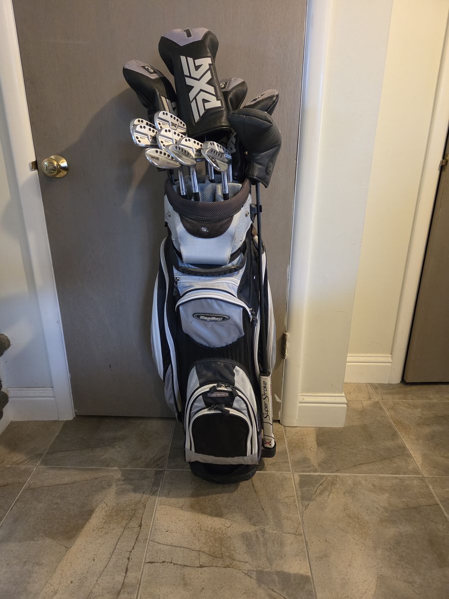Complete Set of PXG Gen-3 X Stiff Flex Golf clubs