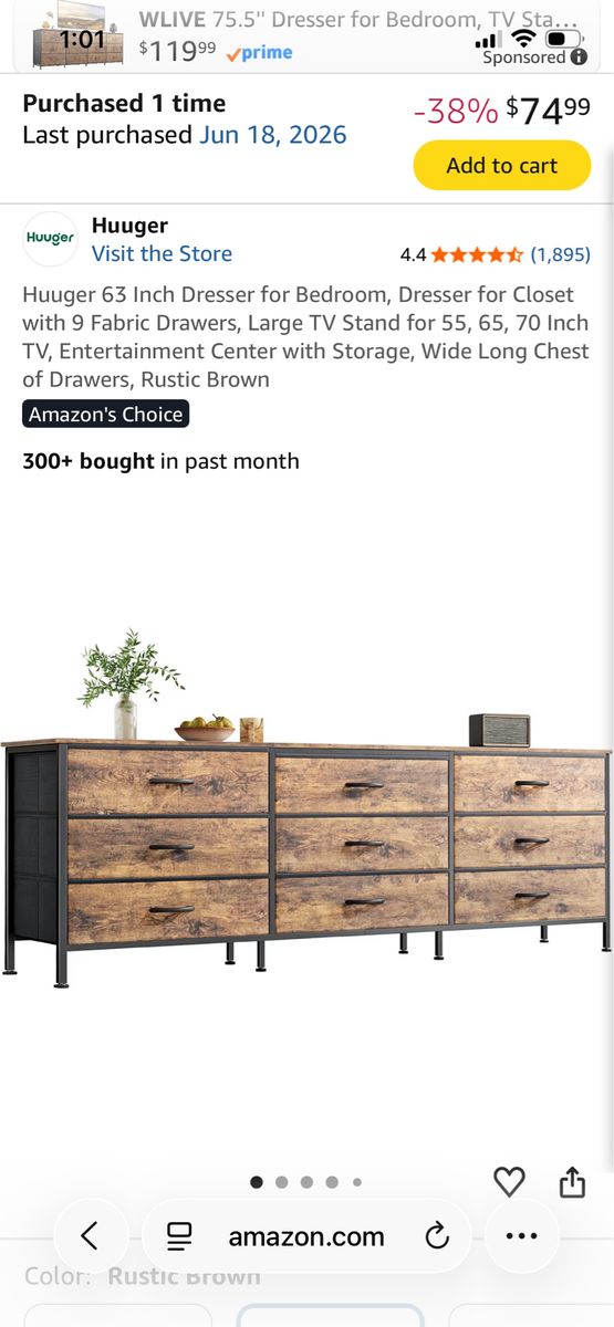 Dresser/ TV stand